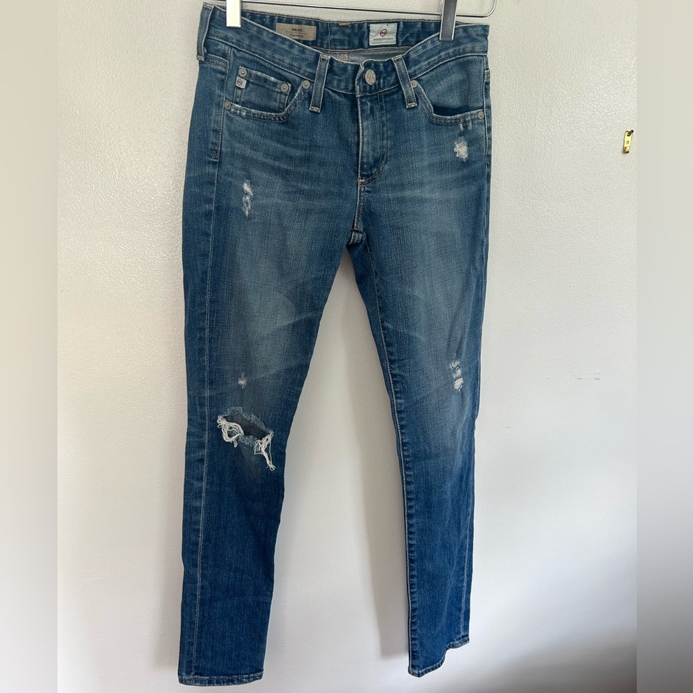 NWOT Adriano Goldschmied Cigarette Leg Jeans Size 26